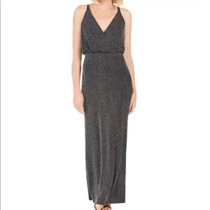 Vince Camuto Metallic Gown
